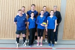 TSG Volleyball Mannschaft 25.01.2015 Basti, Simon, Mewes, Winfried,Albert,Carina, Carolin, Inga